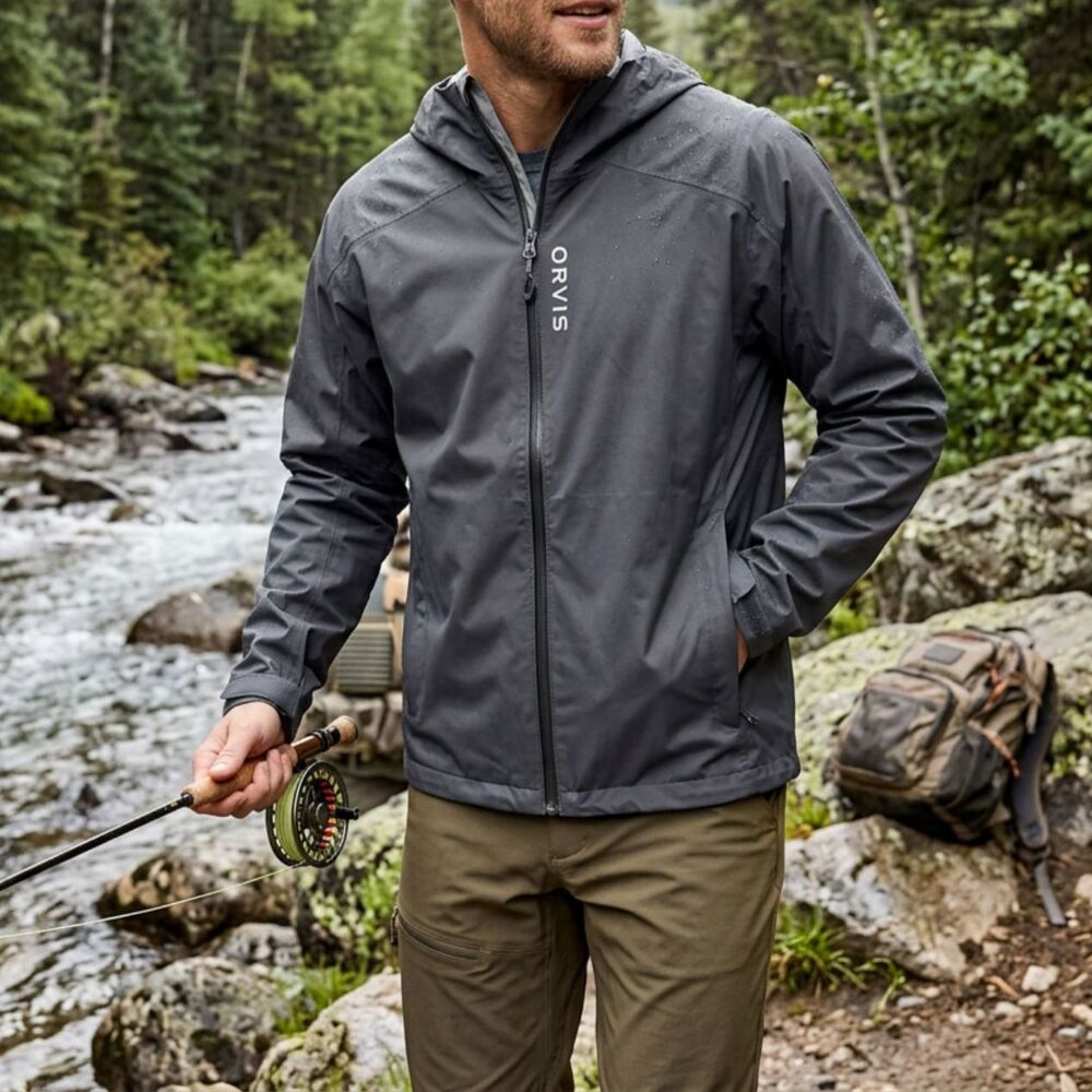Orvis Gray Ultralight Storm Flyfishing Jacket